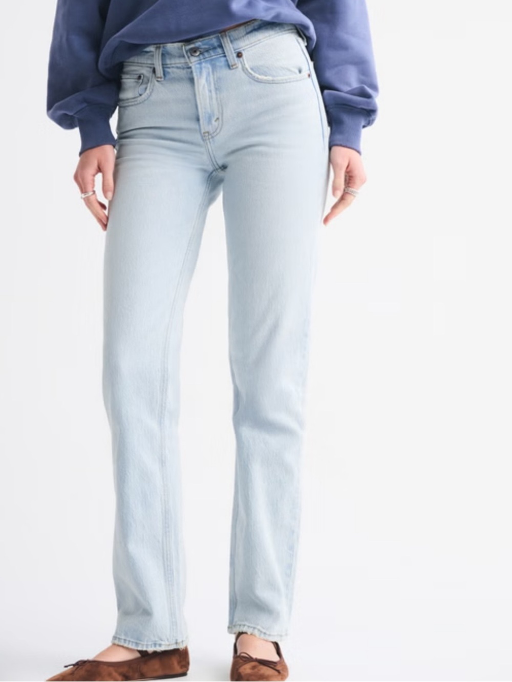 Abercrombie & Fitch The 90’s Straight Ultra High Rise and Women's Jeans